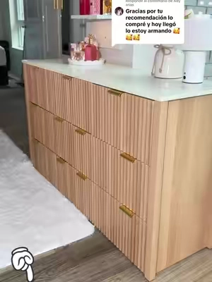 Respuesta a @Ady arias mueble multifuncional 7 gavetas y un diseño que marca la diferencia ✨🤎😍bellisimooo corre por el tuyo el precio es una locura 🤌#marmol #dresser #organizedhome #storage #gavetero 