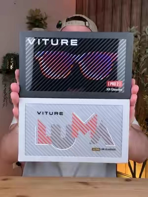 What’s the better XR glasses? #viture #viturepro2 #xrglasses #TikTokshopbacktoschool #newtech 