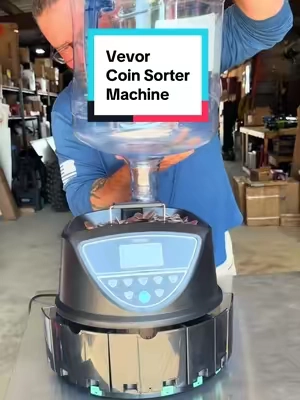 #CoinSorter #MoneySaving #CashCounting #VEVORTools #TikTokFinds @Haidee_Collab @VEVOR Store 