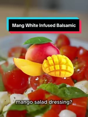 Replying to @Eric Whiting mango balsamic is our  Florida favorite #mango #salad #mangoicecream #balsamic 