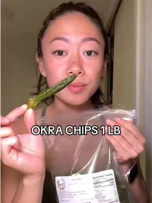 #ad #okrachips #okra #vegetablechips #TikTokshopbacktoschool  Affiliate disclosure: I may earn a commission from purchases made through my link. I am not the manufacturer or seller of this product and am not responsible for product formulation, manufacturing, ingredient accuracy, nutritional content, allergen information, dietary suitability, storage, or individual outcomes. This product is a food snack and is not intended to diagnose, treat, cure, or prevent any disease. Individual tastes and experiences may vary. Please review all ingredients, nutrition information, allergen details, storage instructions, and warnings before consuming.