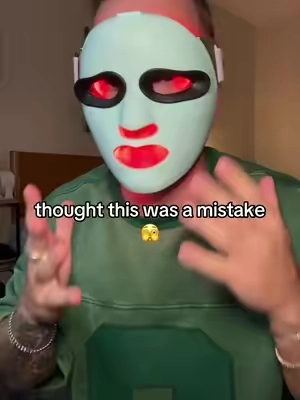 One mask covers all our concerns 😭 #qureskincare #ledmask 