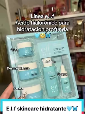 Piel súper hidratada 💙😍🩵🦋✨ En descuento hoy‼️‼️ #t#tiktokshopcreatorpickshidratacion #o#ofertaacidohialuronico #elfcosmetics 
