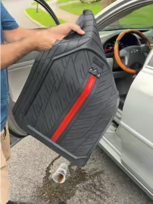 Estás alfombras son totalmente universales y resistentes al agua  #alfombra #CARPASS #Durable #Rubber #Car 