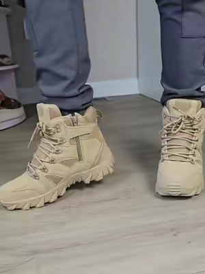 botas tácticas para trabajar, hacer senderismo o cualquier actividad al aire libre!! #tacticalboots #boots #comfortable #outdoor #tiktokshopcreatorpicks 