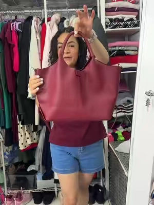 El color 😍 el tamaño 😍 la versatilidad😍 todo #totebag #bag #BackToSchool 