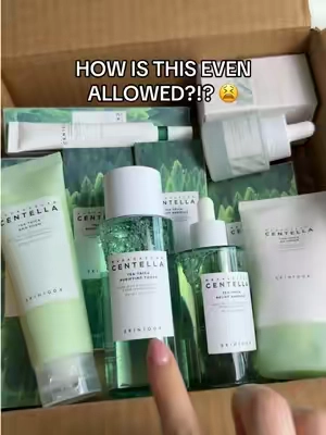 wayy more affordable than getting them separately too 🤍 skin1004 acne care set oily acne prone skin tiktok shop #tiktokshopcreatorpicks #TikTokshopbacktoschool #BackToSchool #acneprone #SKIN1004 skin1004 best acne care routine oil control blemish prone congested pores anti aging mature skin glass skin maehni
