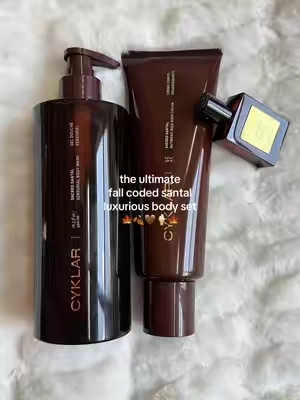 so cozy & ON SALE 🤎🤎🤎 #cyklar #santal #bodycare #tiktokshopcreatorpicks  #TikTokshopbacktoschool @CYKLAR  Disclaimer: Final price, shipping costs, coupons, and discounts may vary and are subject to change at any time. Always check the TikTok Shop listing for the latest details. Results may vary. Video posted on 8/07/26. 