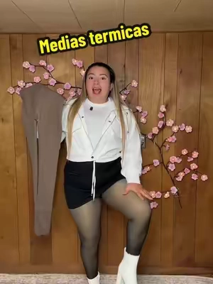 EOJN Fleece Lined Faux Sheer Leggings 🔥❄️ Leggings térmicas para mujer con interior afelpado, diseñadas para mantenerte abrigada durante otoño e invierno mientras conservan ese efecto de medias translúcidas. Cómodas, elásticas y de tiro alto. 🤎#leggings #mediastermicas #leggingstermicas #fleecelinedleggings #fleeceleggings 