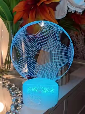 3D Soccer Night Light #TikTokshopbacktoschool 