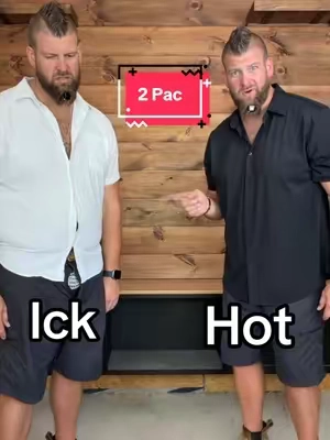 Those are my wife’s words, not mine. #tiktoksummersale #bigandtall #buttondown #mensfashion 