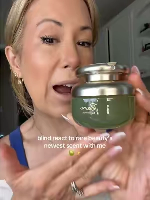 @Rare Beauty MY GOODNESS 🍐 #rarebeauty #newbeginningsperfume #tiktokshopcreatorpicks 