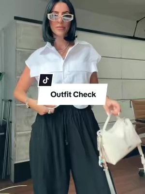 Outfit Check 🤍🖤 #outfitcheck #fitcheck #outfit #outfitinspo 