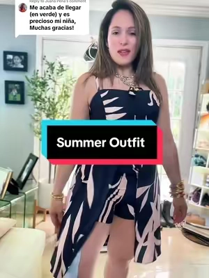 Replying to @Juana Peña Este set fue amor a primera vista. Tiene ese estilo tropical elegante que te hace ver súper arreglada sin complicarte. El top tiene un diseño precioso que estiliza la figura, el short es cómodo y fresco, y juntos hacen el outfit perfecto para vacaciones, un brunch, una cena frente al mar o cualquier día que quieras verte espectacular. ¡Solo agrégale unas sandalias y listo!  #VacationOutfit #MatchingSet #SummerStyle #ResortWear #BeachVacation