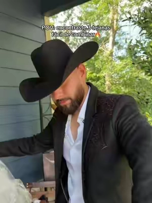 No necesitas un outfit caro… solo la tejana correcta 😮‍💨🔥 #ropaparahombre  #tejana  #estilovaquero #creatorsearchinsights  #westernhat 