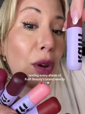 I’ve always been a glossy lip kinda gal but lately LOVING the matte blurred lips - and these ACTUALLY stain! Do you have a fave shade?? 🙌 @Kulfi Beauty #kulfibeauty #lassilips #mattelip #tiktokshopcreatorpicks #newbeautylaunch 