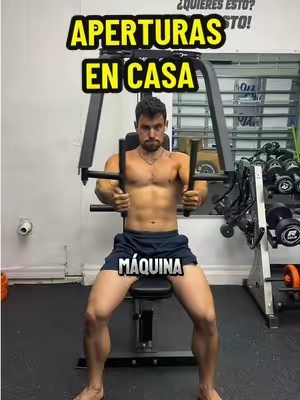 Wow! ya Tengo Máquina de Aperturas y Vuelos Posteriores en mi Home Gym #homegym #mikolo #pecdeck #rutinaencasa 