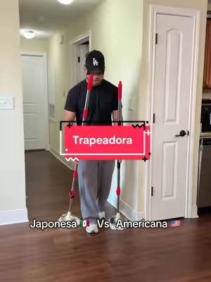 Con razon todos se estan cambiando a la japonesa 😳👌 #trapeadora#trapear#limpiar#limpiando#mopbucket  