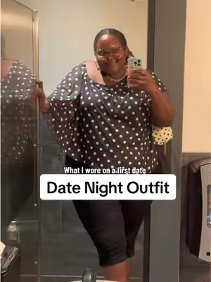 This is a date night outfit for the girls who don’t want to show skin! It’s modest but she fun and flirty! 