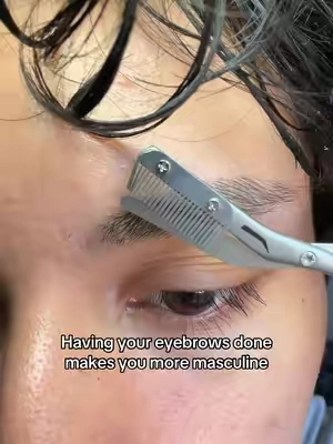 Only way to look better #menpen #eyebrows #looks 
