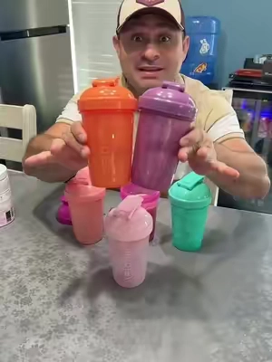 6-Pack 20oz Protein Shaker Bottles - BPA-Free, Leak-Proof Gym Accessories Water Bottles with Wire Whisk Ball for Gym Essentials Reusable Water #ProteinShakerBottles #MixingCups #WaterBottle #tiktokshopcreatorpicks  #TikTokshopbacktoschool