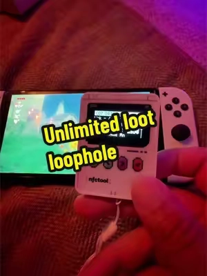 Works on switch 1 and 2 on any game that supports NFC. The way you play your favorite games is about to change forever. #gamer #nfc #emulator #gaming #cheatcodes 