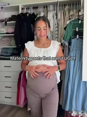 sooo comfy and stretchy🤌🏼 #maternity #maternityclothes #dressthebump #pregnancyoutfit #maternityleggings 