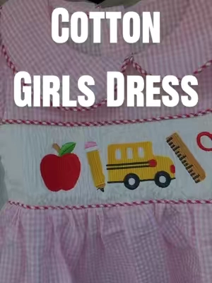 The cutest school dress ❤️ #toddlerdress #schooldress #schoolpictures ##toddleroutfit##tiktokshopbacktoschool