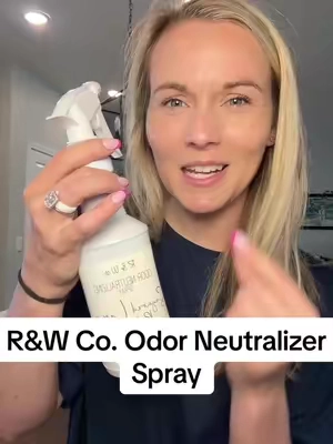 R&W Co Sugared Lemon Blossom odor neutralizer spray. Perfect for your house or car #randwco #odoreliminatingspray #CleanTok #petowners #tiktokbacktoschool 