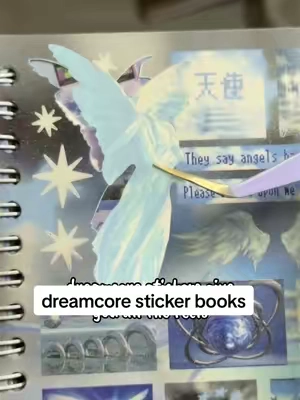 Lovin this dreamcore aesthetic 💙 #dreamcore #stickers #dreamcoretiktok #scrapbookingideas  