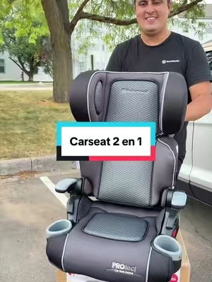 Car seat 2 en 1 #mamaprimeriza #momlife #carseat #carseatsafety #parati 