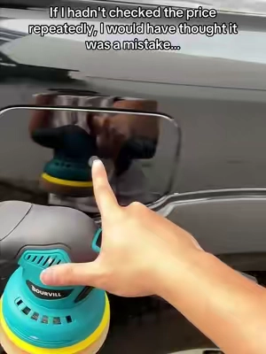 If I hadn't checked the price repeatedly, I would have thought it was a mistake.#carpolisher #cardetailing #carsoftiktok #carwash #carcare 