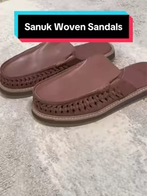 Never thought I’d be a Sanuk wearer but the woven leather changed my mind