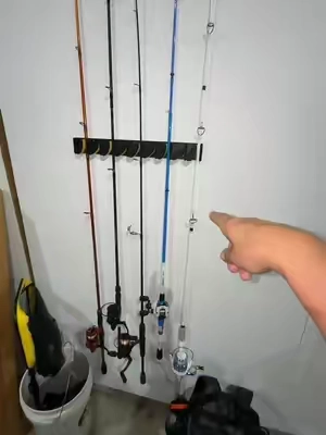 #fishingrodrack #fishingpole #tiktokshopsummersale #garageorganization 