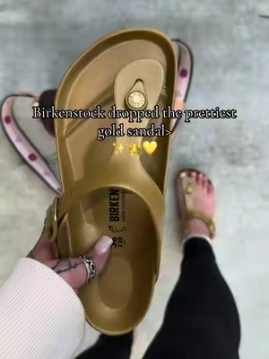 Birkenstock adjustable gizeh eva sandals from @HSN, Inc ✨💛