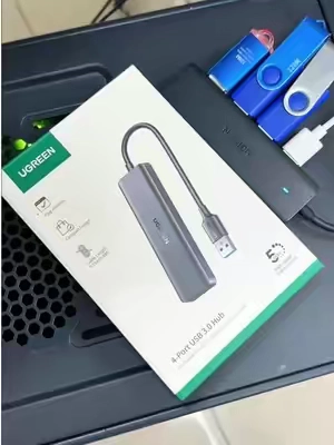 End the USB port struggle for good! This 4-port hub connects all your devices at once: Z SuperSpeed data transfer up to 5Gbps Universal compatibility across devices Perfect for both gaming and work 4 ports.No more excuses. Your cable chaos solution is here.#usbport #usbhub #gamingpc #laptop #TikTokshopbacktoschool
