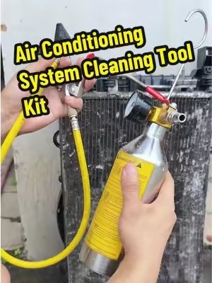 AC Flush Kit - Air Conditioner System Cleaning Tool Set with Stainless Steel#tiktok #tiktokshop