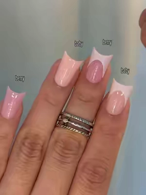 Life is short. Make every nail count. 💅🔥TY #fyp #frenchnails #nail #pressonnails #ducknails 