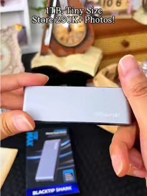 No more choosing which photos to delete. 😭📸 Back up your favorite memories and keep your phone storage under control. #PhoneStorage #DataBackup #PhotoBackup #USBDrive #TikTokshopbacktoschool  
