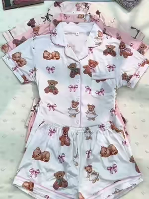 As soft as a teddy?!! In the sale right now🧸🪽☁️  #pyjamas #pjs #soft #teddy #cute