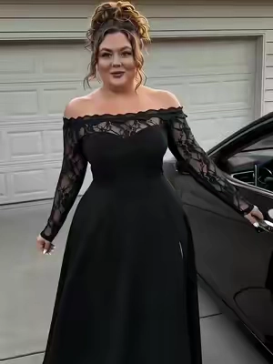 Where are we wearing this: a romantic dinner or a fall wedding? Let me know! 👇🥂 #plussizefashion #datenightoutfit  #curvyconfidence  #weddingguestdress   #midsizefashion