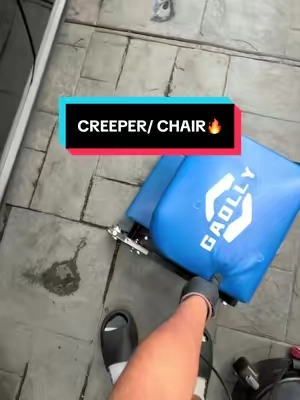 Say goodbye to breaking your back and welcome sitting comfortably 😎##fyp##chair##creeper##detailing##comfy