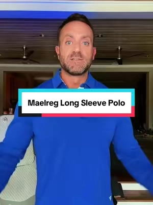 The MAELREG men’s long sleeve polo combines the comfort of an athletic shirt with the clean look of a classic polo. Lightweight, moisture wicking, stretchy, and easy to dress up or down. Wear it golfing, traveling, to work, or just as an everyday casual shirt. One polo, a whole lot of ways to wear it. #menspoloshirt #poloshirt #longsleevepolo #mensstyle #mensfashion 