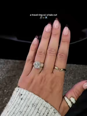 stunning & practical @Rinfit Rings #siliconerings #travelring #rinfit 