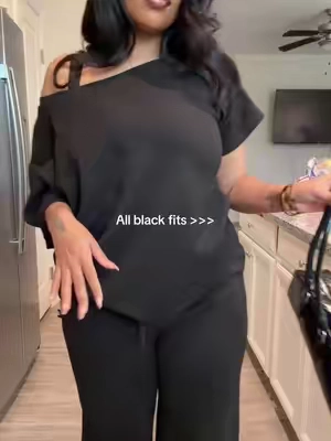 #fyp #black #matchingset 