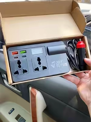 Un invento del futuro... ¡Este adaptador de corriente para coche es revolucionario! ¡Cambia por completo tus viajes por carretera! #consejosparacoche #trucosparacoche #tiktokshop #autoparts #caraccessories 