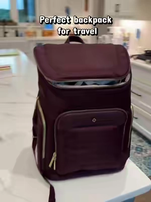@Samsonite US  perfect backpack for travel! #travel #backpack #travelhacks #samsonite #traveltiktok 