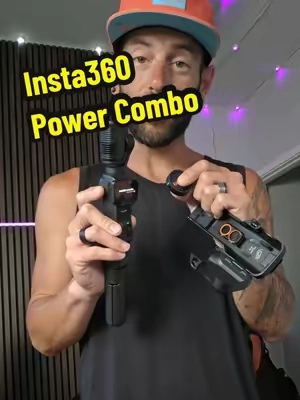 Now this combo is next level! #Insta360 #wirelessmicrophone #insta360micpro #contentcreatortools #tiktokshopcreatorpicks @insta360 official 