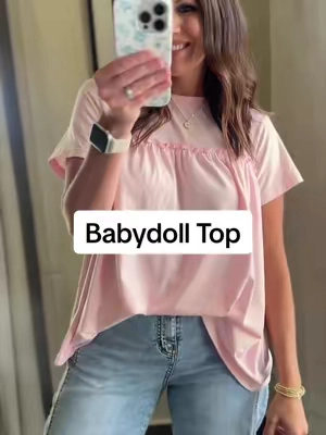Flowy, feminine & so cute 🤍 @Cicy Bell shop #babydolltop #peplum #peplumtop #casualoutfits #backtoschool 