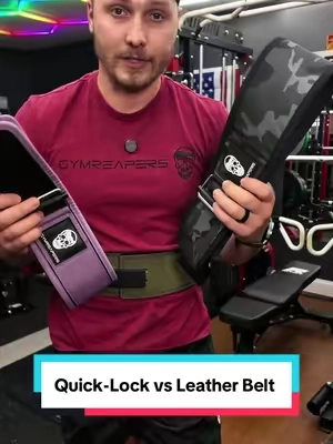 If you want something lighter, cheaper, and easy to adjust between exercises, go Quick Lock. If you’re chasing heavy squats and deadlifts and want maximum rigidity, go with the 10mm lever belt. Both are great—they’re just built for different lifters. @Gymreapers  #TikTokShopCreatorPicks #TikTokshopbacktoschool #Gymreapers #LiftingBelt #StrengthTraining